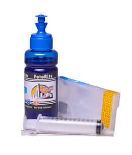 Refillable pigment Cheap printer cartridges for Epson WF-7310DTW 405XL - C13T05H14010 405 - C13T05G14010 Cyan