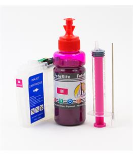Refillable pigment Cheap printer cartridges for Brother DCP-J1300DW LC3233MG LC3235xl  MG Magenta