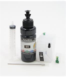 Refillable pigment Cheap printer cartridges for Brother MFC-J1010DW LC421XLBK LC421BK Black
