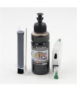 Refillable pigment Cheap printer cartridges for Brother MFC-J1010DW  LC421XL Black