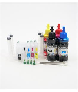 Multipack Cheap printer cartridges for Brother MFC-J1010DW | Refillable dye and pigment ink