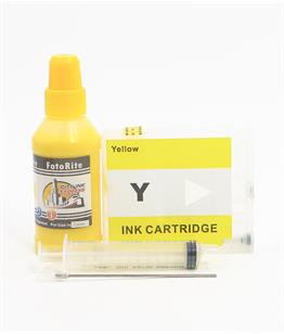 Refillable pigment Cheap printer cartridges for Canon Maxify MB5455 PGI-2500XL-YE PGI-2500YE Yellow