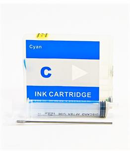 Empty Refillable PGI-2500CY Cyan Cheap printer cartridges for Canon Maxify iB4155 PGI-2500XL-CY