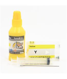 Refillable pigment Cheap printer cartridges for Canon Maxify MB2155 PGI-1500XL-YE PGI-1500YE Yellow