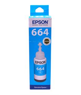 Epson T6642 Cyan original dye ink refill Replaces WF-3010dw