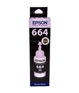 Epson T6641 Black original dye ink refill Replaces WF-7210DTW