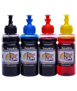 Cheap Multipack dye ink refill replaces Brother MFC-J985DW