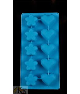 Hearts And Flowers Silicone Mould D7